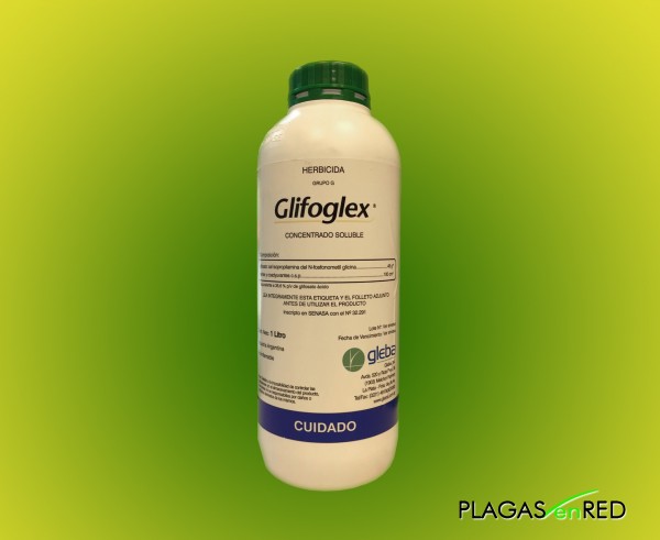 Glifoglex x 1 litro herbicida mata yuyos control de malezas